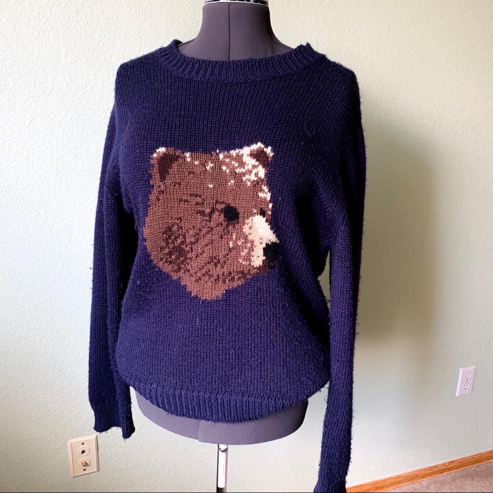 Urban Outfitters Bear Sweater